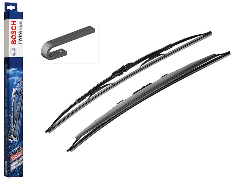 каркасные дворники БОШ twin spoiler