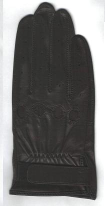 L-2BR женские автомобильные перчатки из натуральной кожи Horseshoe