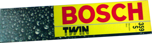 Комплект каркаcных дворников на автомобили S-класса  W140 (с 1991 по 1998 года выпуска) BOSCH 359S