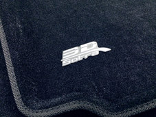Коврики салона текстильные Acura MDX 2007-> LINER 3D Lux с бортиком (цвет черный)