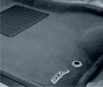 Коврики салона ворсовые Audi Q7 (2015-) LINER 3D VIP черный