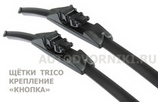 Комплект бескаркасных щёток стеклоочистителя на  FORD FOCUS 3 (с 04.2011 - ) Trico NF709+NF709