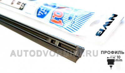 Резинка NWB 65 см с профилем МИЦУБА (MITSUBA) 10 мм.