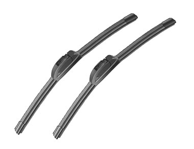 Бескаркасные щетки стеклоочистителя (2 дворника) для NISSAN MICRA (2010-2016) BOSCH AEROTWIN AR21 AR13