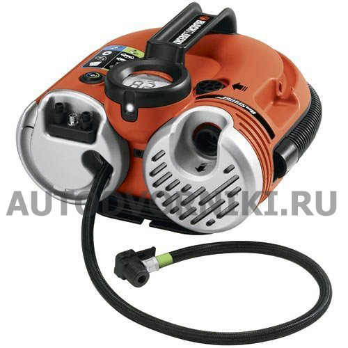 автомобильный компрессор BLACK&DECKER ASI500 автомобильный компрессор BLACK&DECKER ASI500