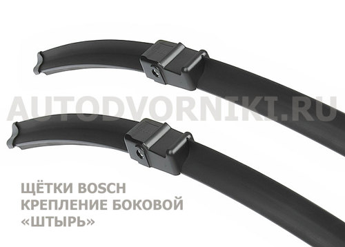 Щетки стеклоочистителя бескаркасные BOSCH AEROTWIN  для авто BMW X5/X6 ( с 2007 - 10.2011 года выпуска) A970S /AM60U+AM50U