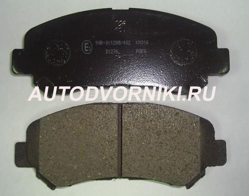 Тормозные колодки для NISSAN QASHQAI пр-во MK KASHIYAMA CORP. JAPAN D1276 (90R-011288/402)