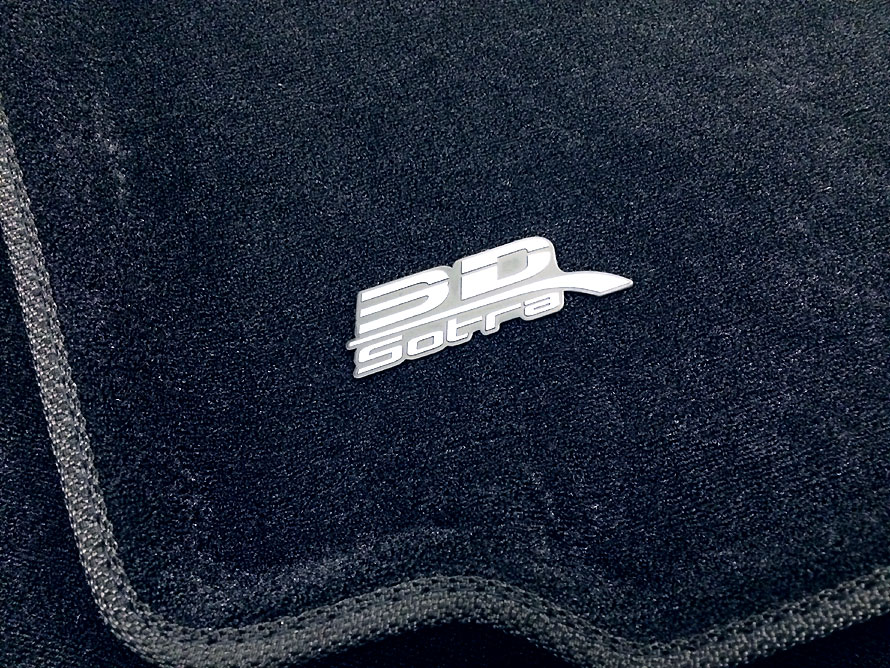 Коврики салона текстильные Audi A5 2009-> LINER 3D Lux черные