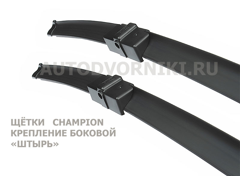 Комплект из 2-х бескаркасных дворников на MERCEDES C - класс (2007,2008 г.в.) Champion AFL6060 Комплект из 2-х бескаркасных дворников на MERCEDES C - класс (2007,2008 г.в.) Champion AFL6060